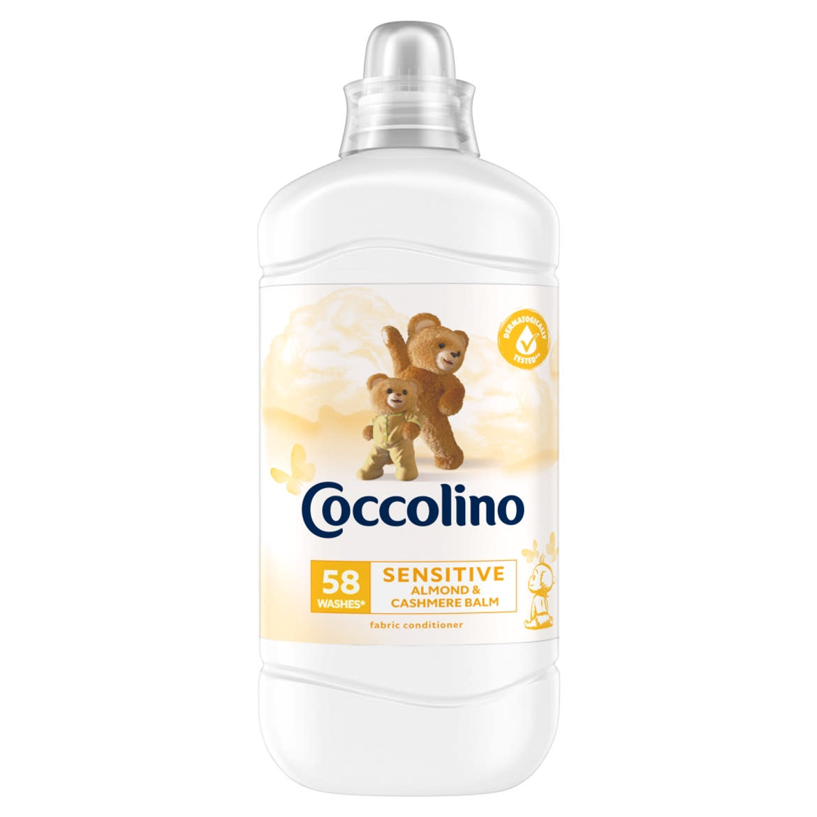 Coccolino Sensitive Almond & Cashmere Balm öblítőkoncentrátum 58 mosás
