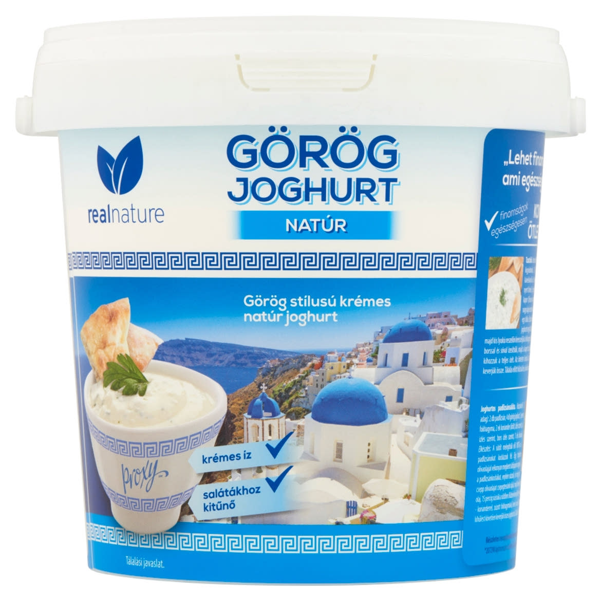 Real Nature Görög joghurt natúr 1 kg