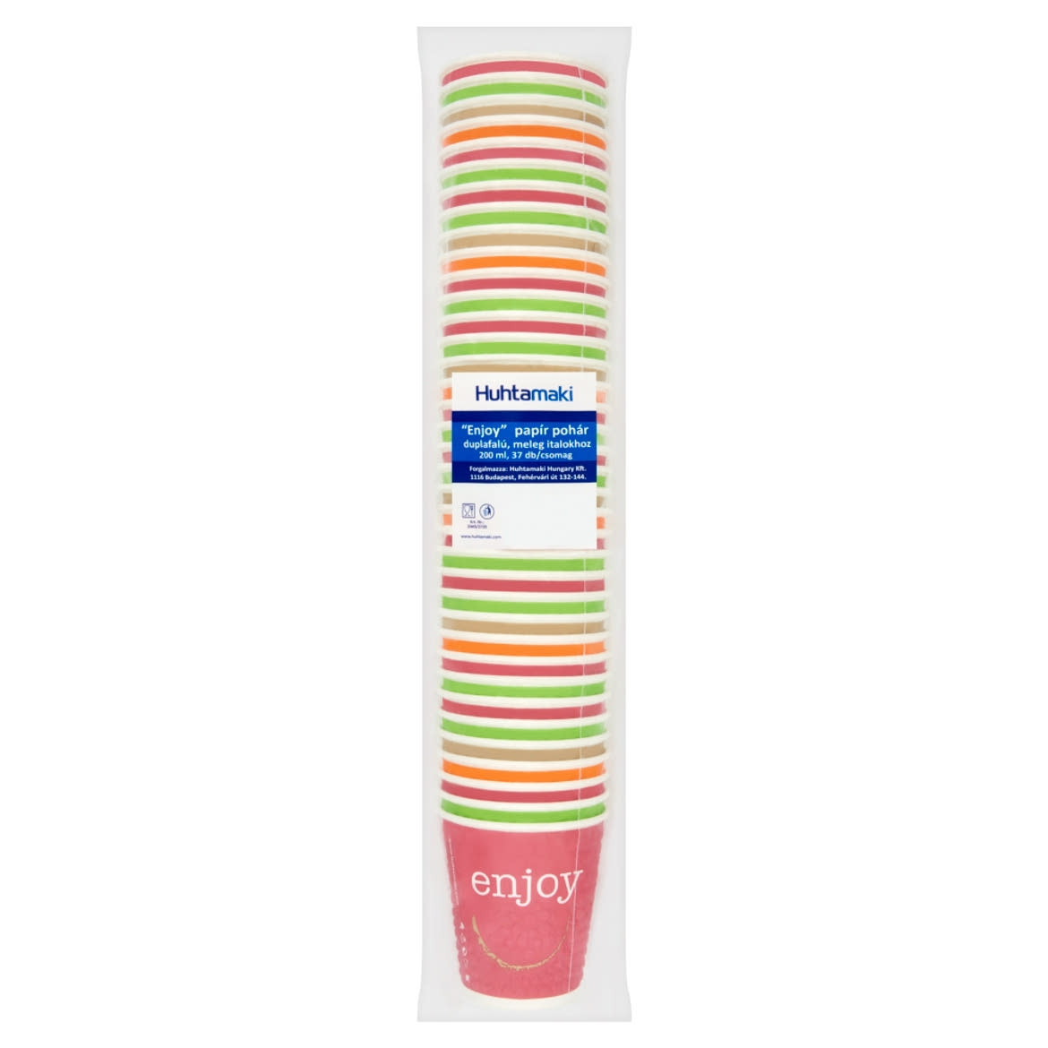 Huhtamaki Enjoy duplafalú papír pohár 200 ml