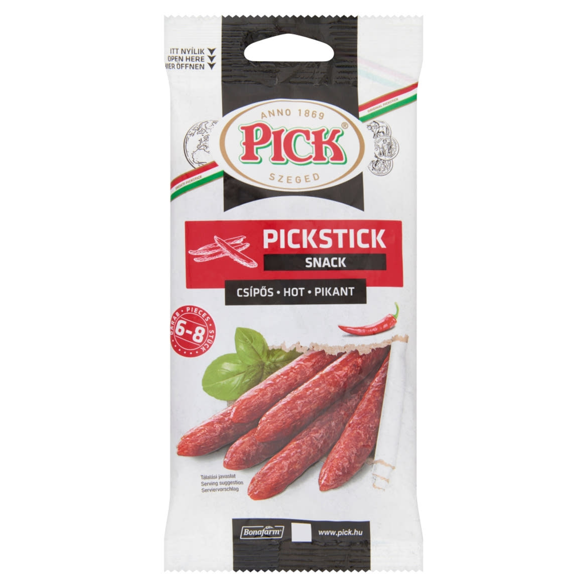 PICK Pickstick Snack csípős 60 g