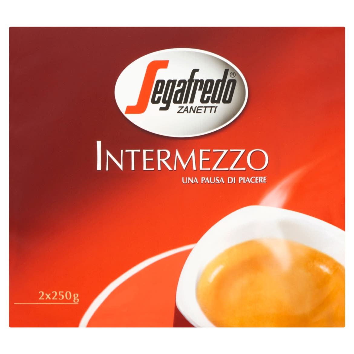 Segafredo Zanetti Intermezzo őrölt pörkölt kávé 2 x