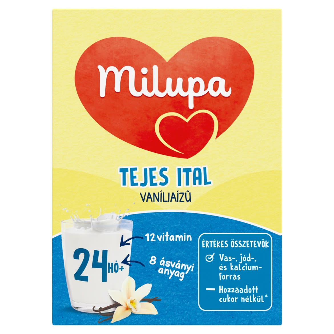 Milupa vaníliaízű tejes ital 24 hó+