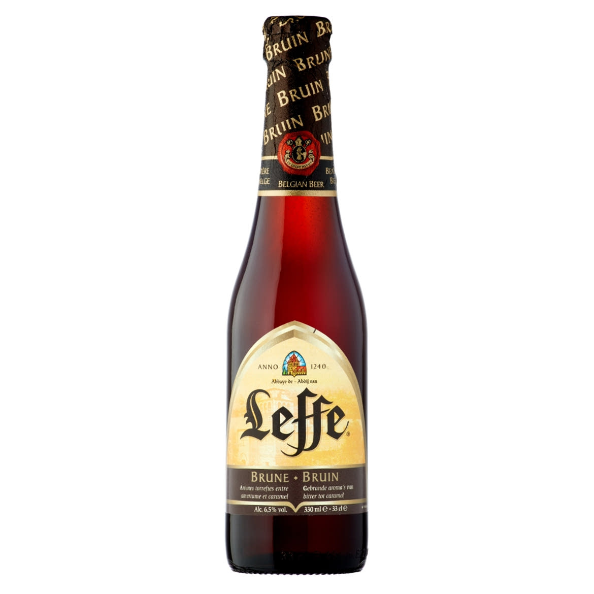 Leffe eredeti belga apátsági barna sörkülönlegesség 6,5%