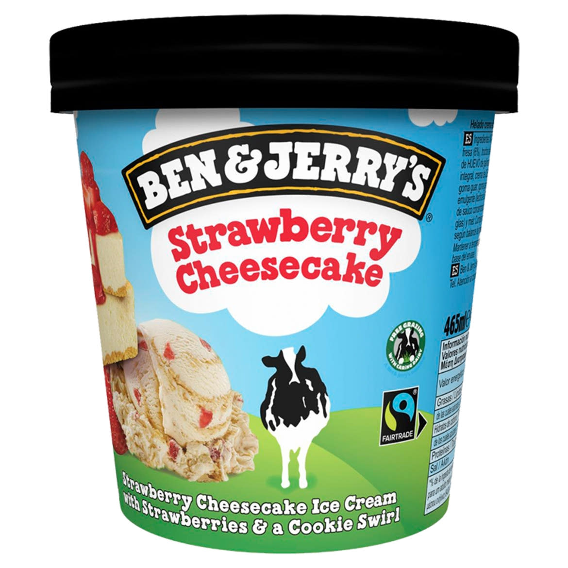 Ben & Jerry's poharas jégkrém Strawberry Cheesecake 465 ml