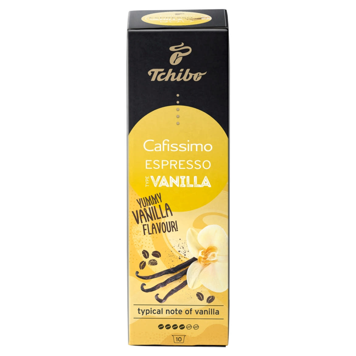 Tchibo Cafissimo Espresso Vanilla kávékapszula vanília ízesítéssel