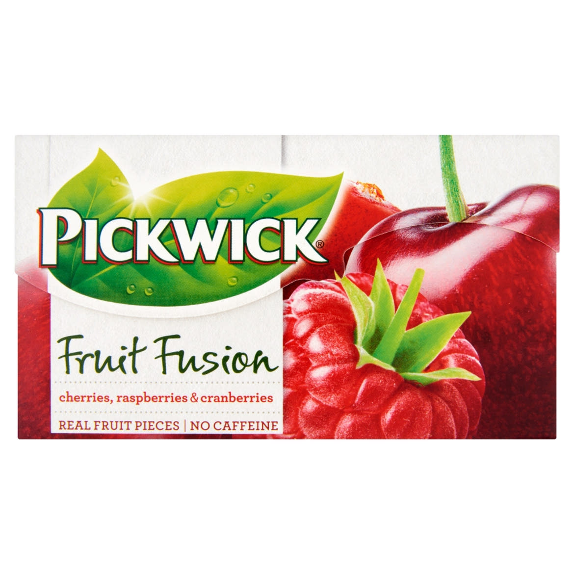 Pickwick Fruit Fusion meggy, málna, vörösáfonya ízű gyümölcs-, és gyógynövénytea