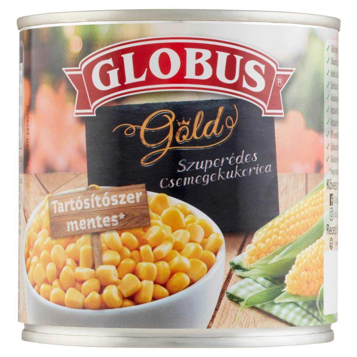 Globus Gold szuperédes csemegekukorica
