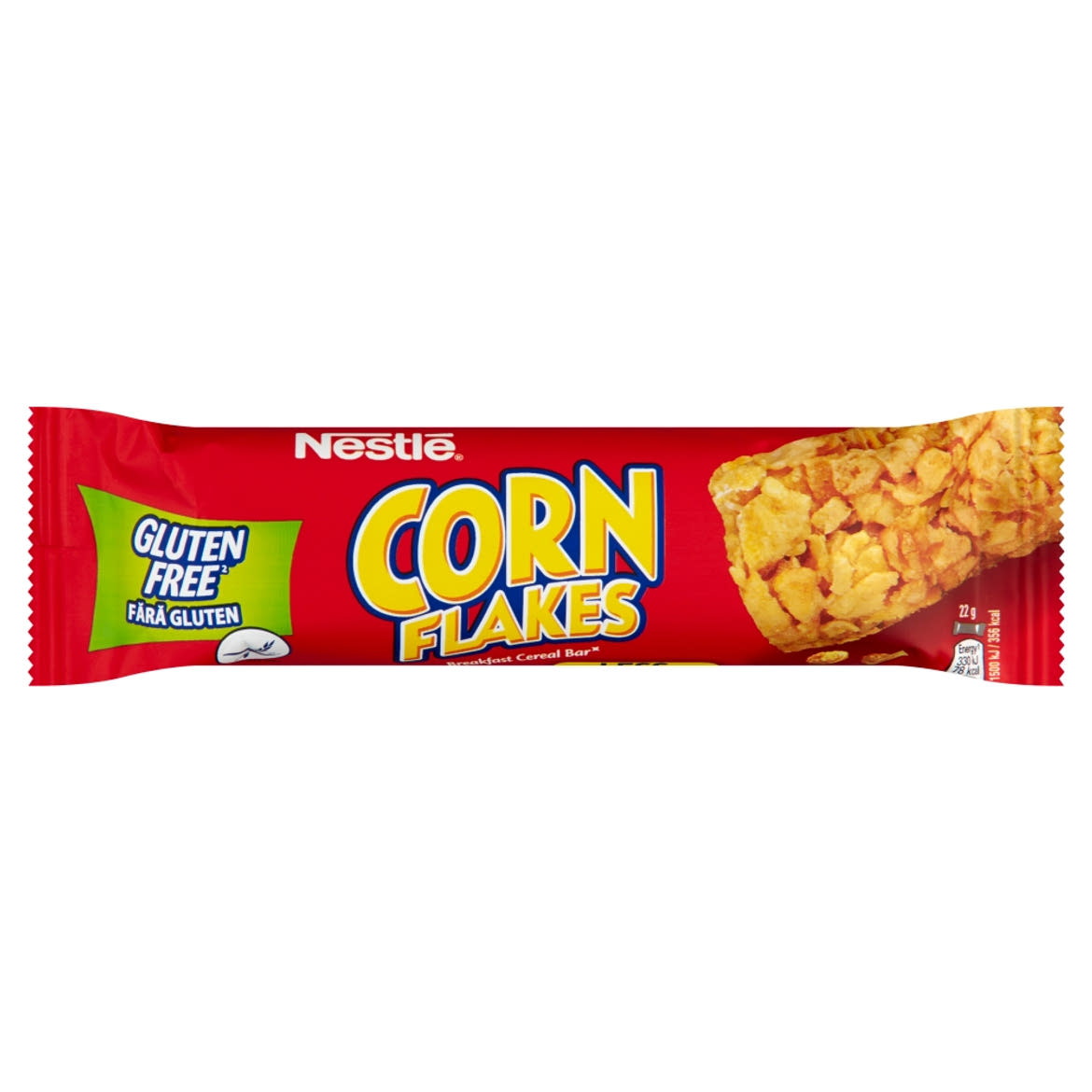Nestlé Corn Flakes gluténmentes gabonapehely-szelet vitaminokkal és ásványi anyagokkal