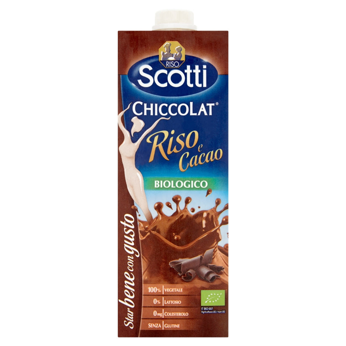 Riso Scotti Chiccolat BIO kakaós rizsital