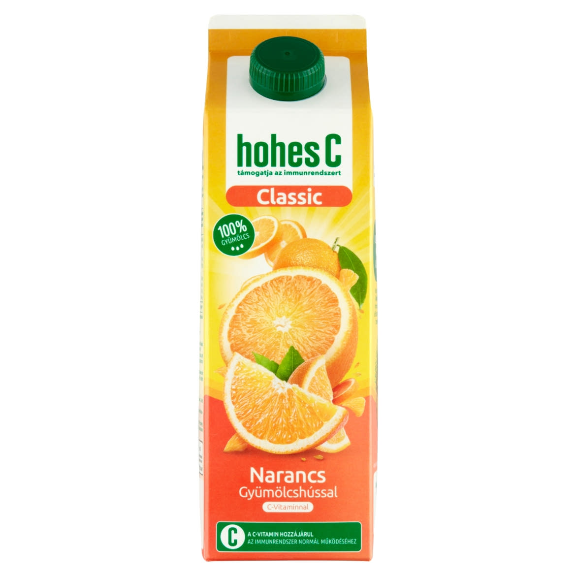 Hohes C Classic 100% narancslé gyümölcshússal