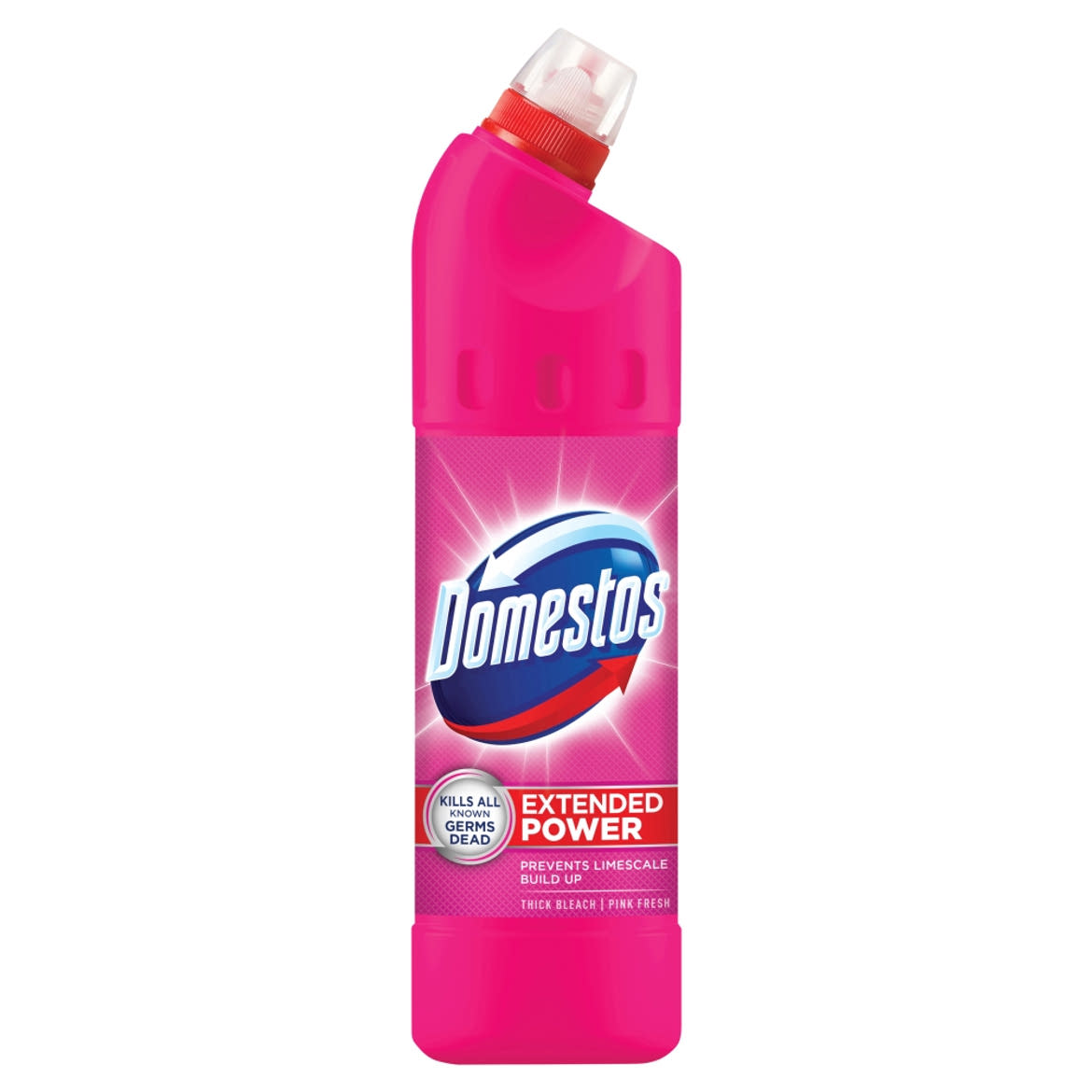 DOMESTOS Extended Power fertőtlenítő hatású folyékony tisztítószer Pink Fresh