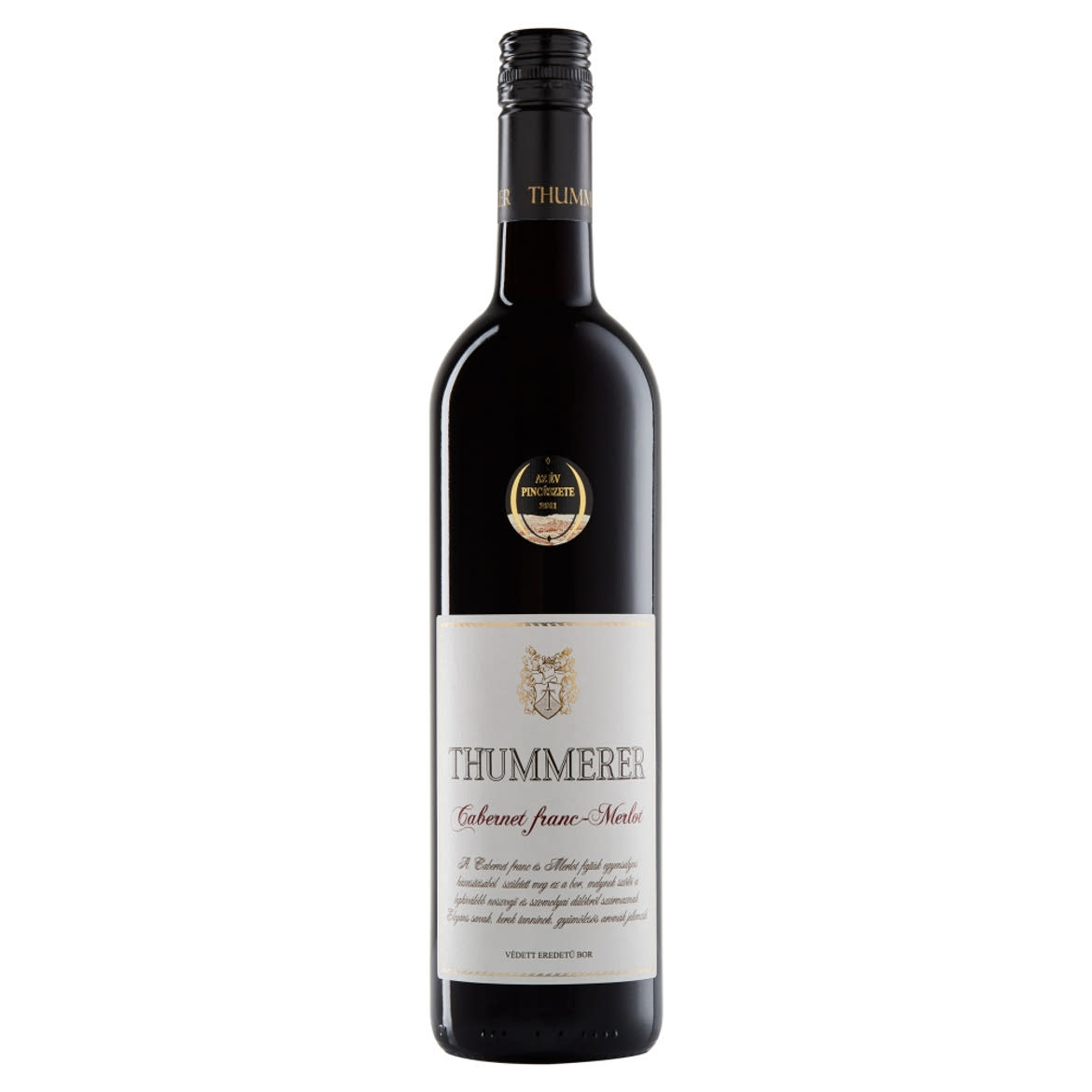 Thummerer Egri Cabernet Franc-Merlot classicus száraz vörösbor 14,5%