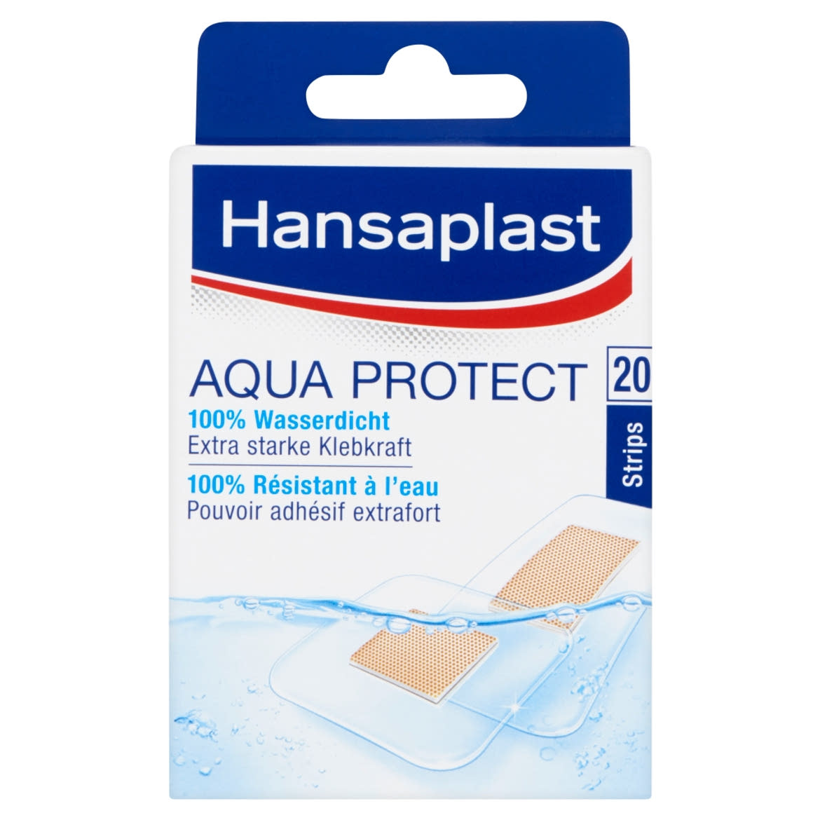Hansaplast Aqua Protect vÃ­zÃ¡llÃ³ sebtapasz 20 db