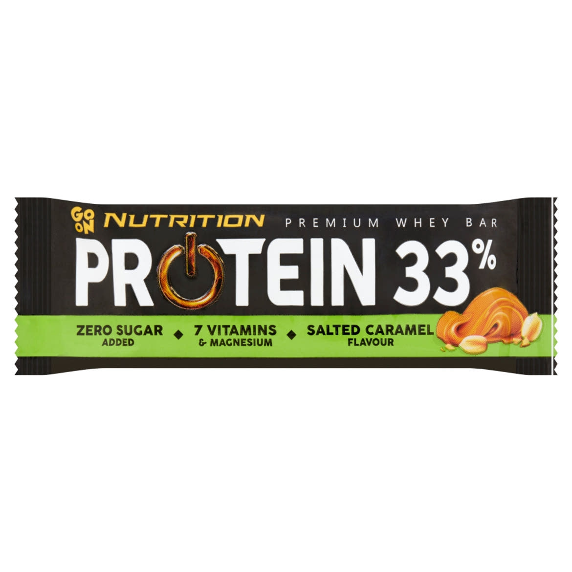 Go On Nutrition Protein Bar 33% Salt Caramel-Peanut Butter