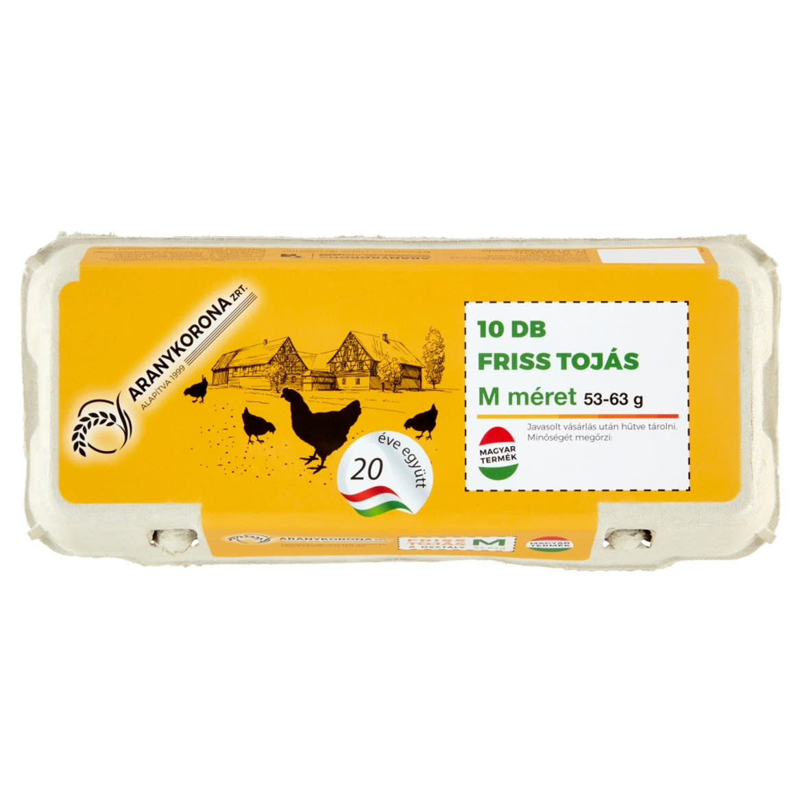 Friss tojás M