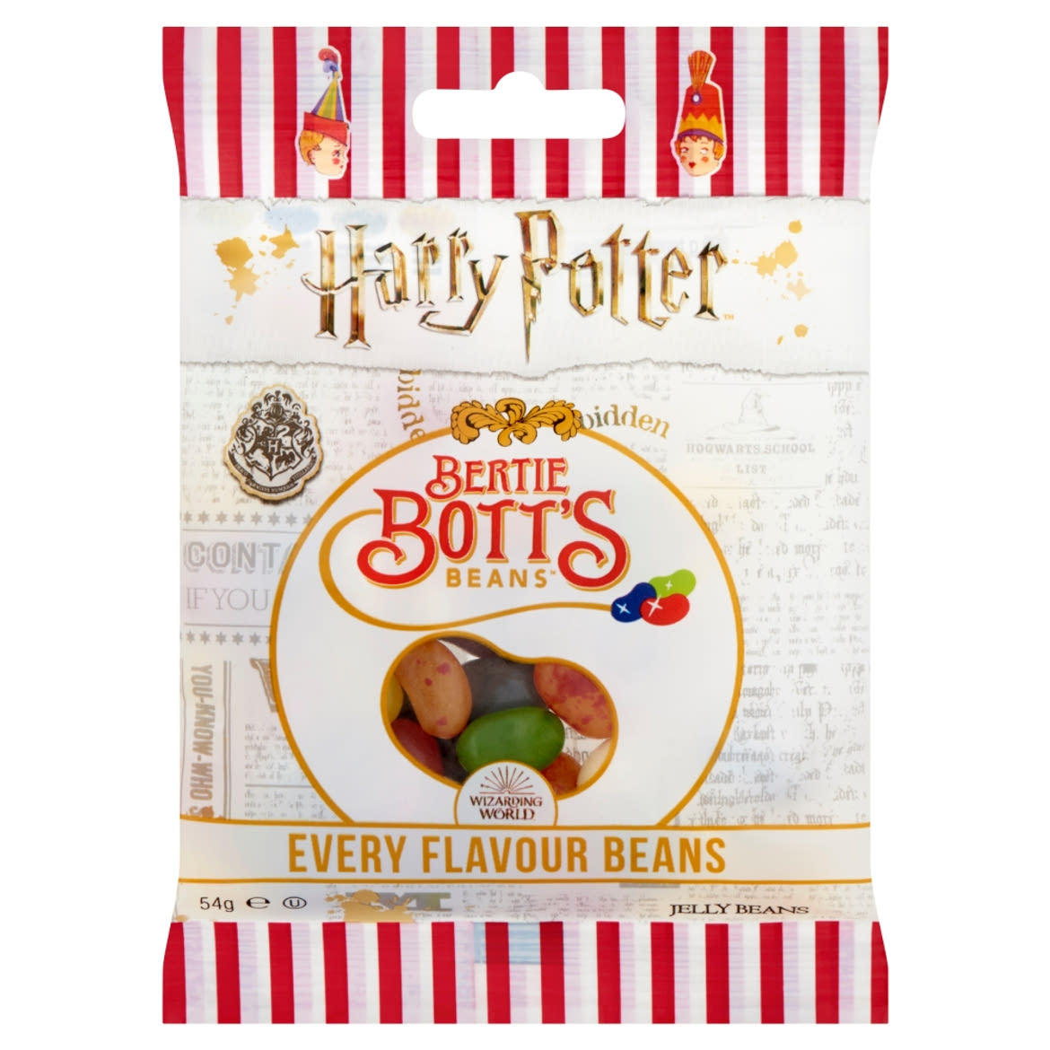 Harry Potter Bertie Bott's Beans ízesített cukorka válogatás 54 g