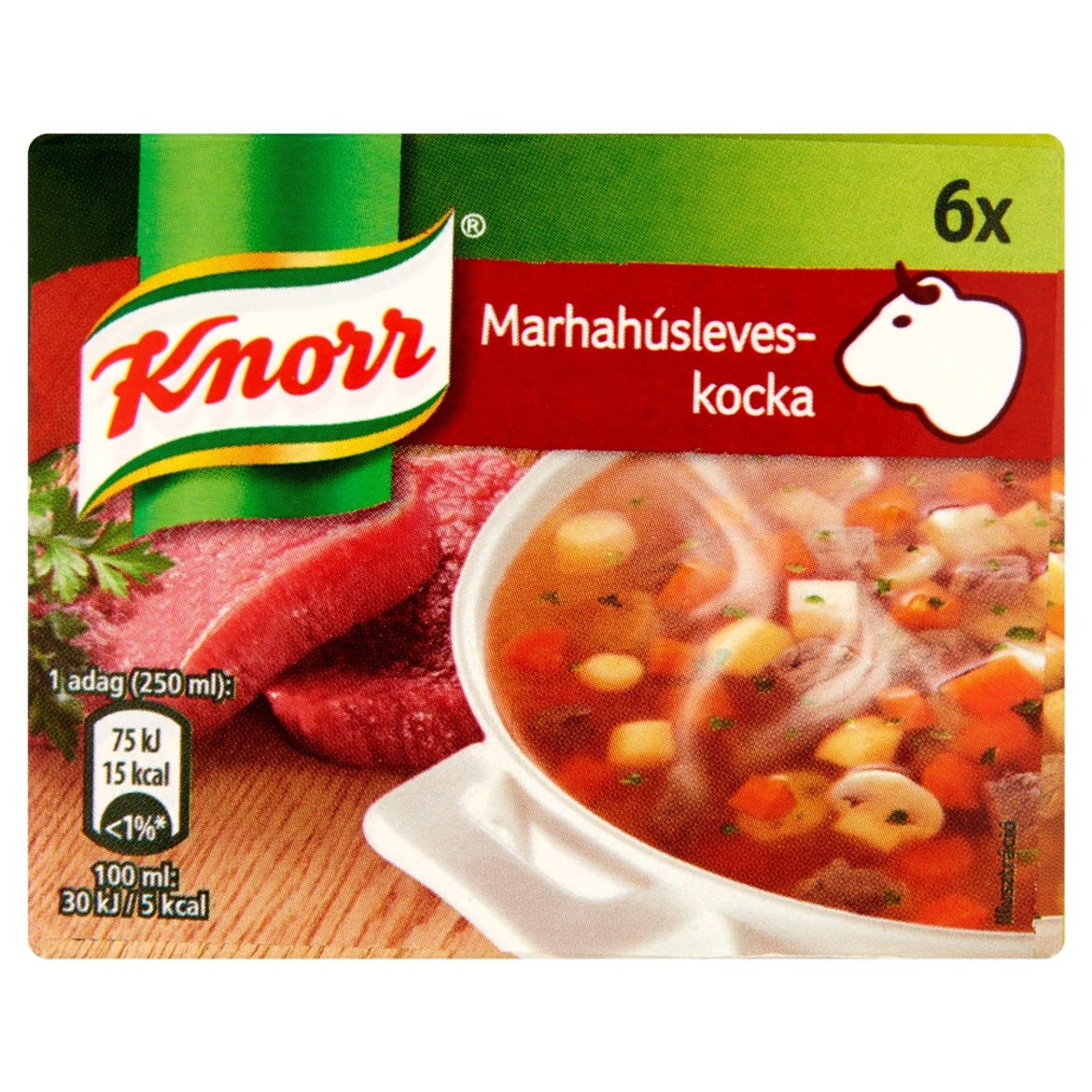 Knorr marhahúsleves-kocka 6 db