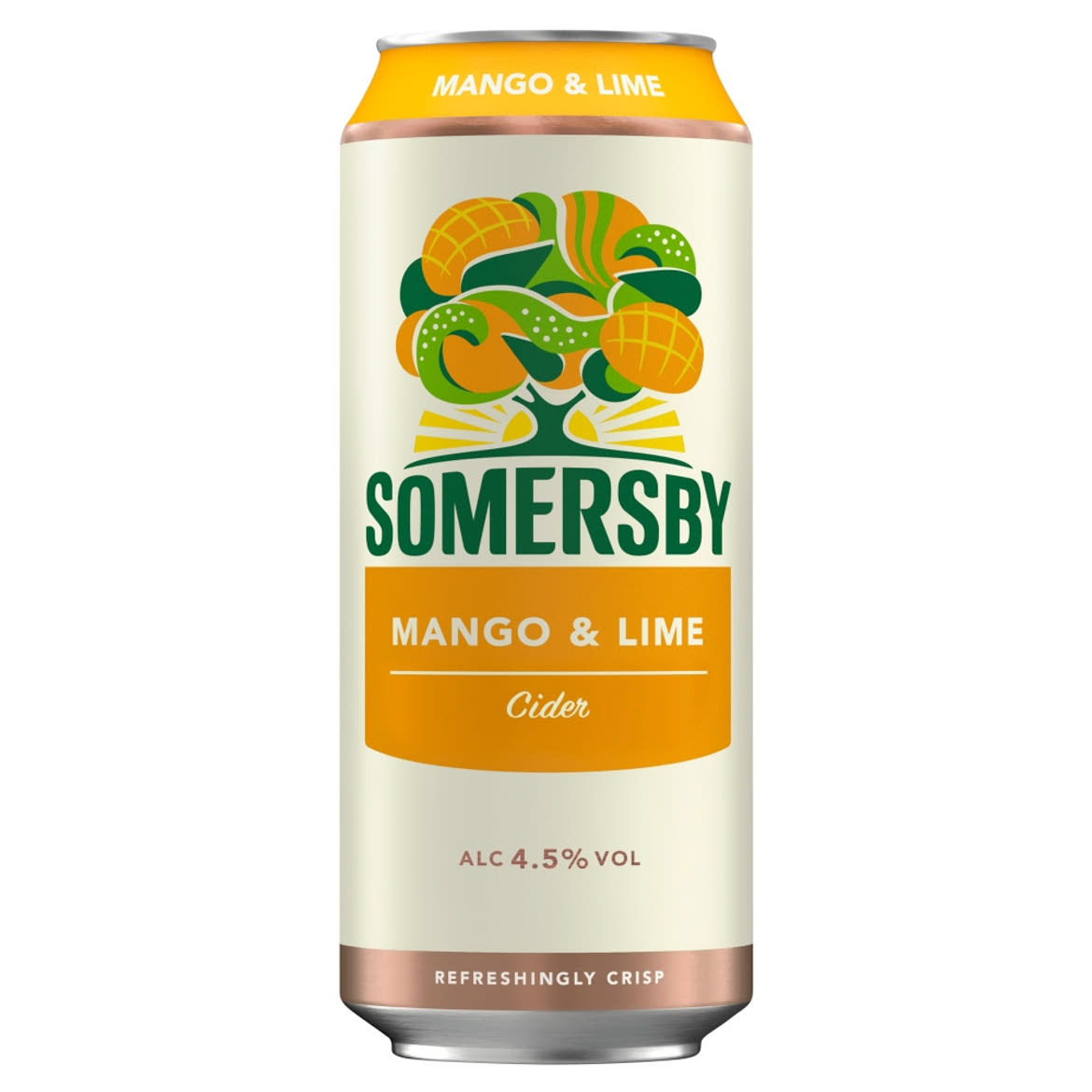 Somersby cider almalé alapú szénsavas, alkoholos ital mangó és lime ízesítéssel 4,5%