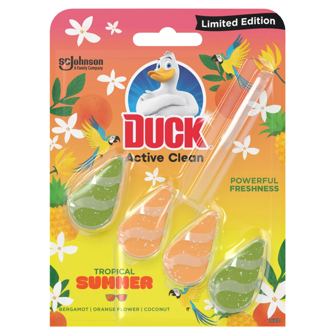 Duck Active Clean Tropical Summer WC-öblítő rúd