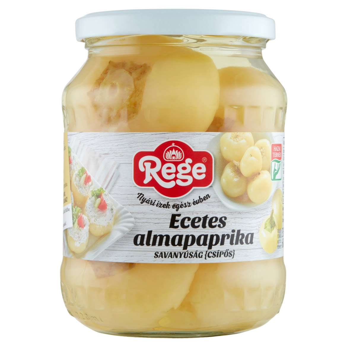 Rege csípős ecetes almapaprika savanyúság