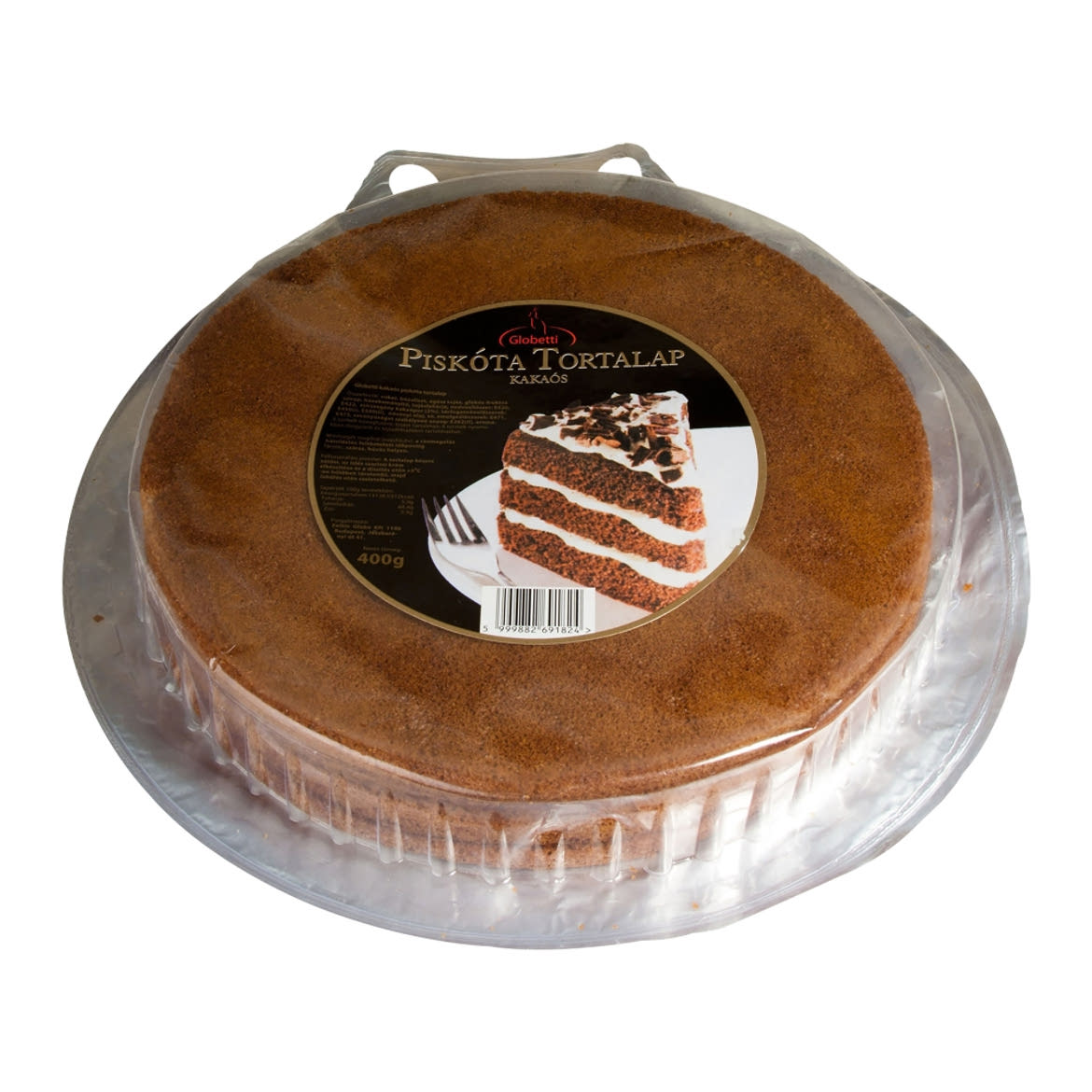 GLOBETTI tortalap kakaós