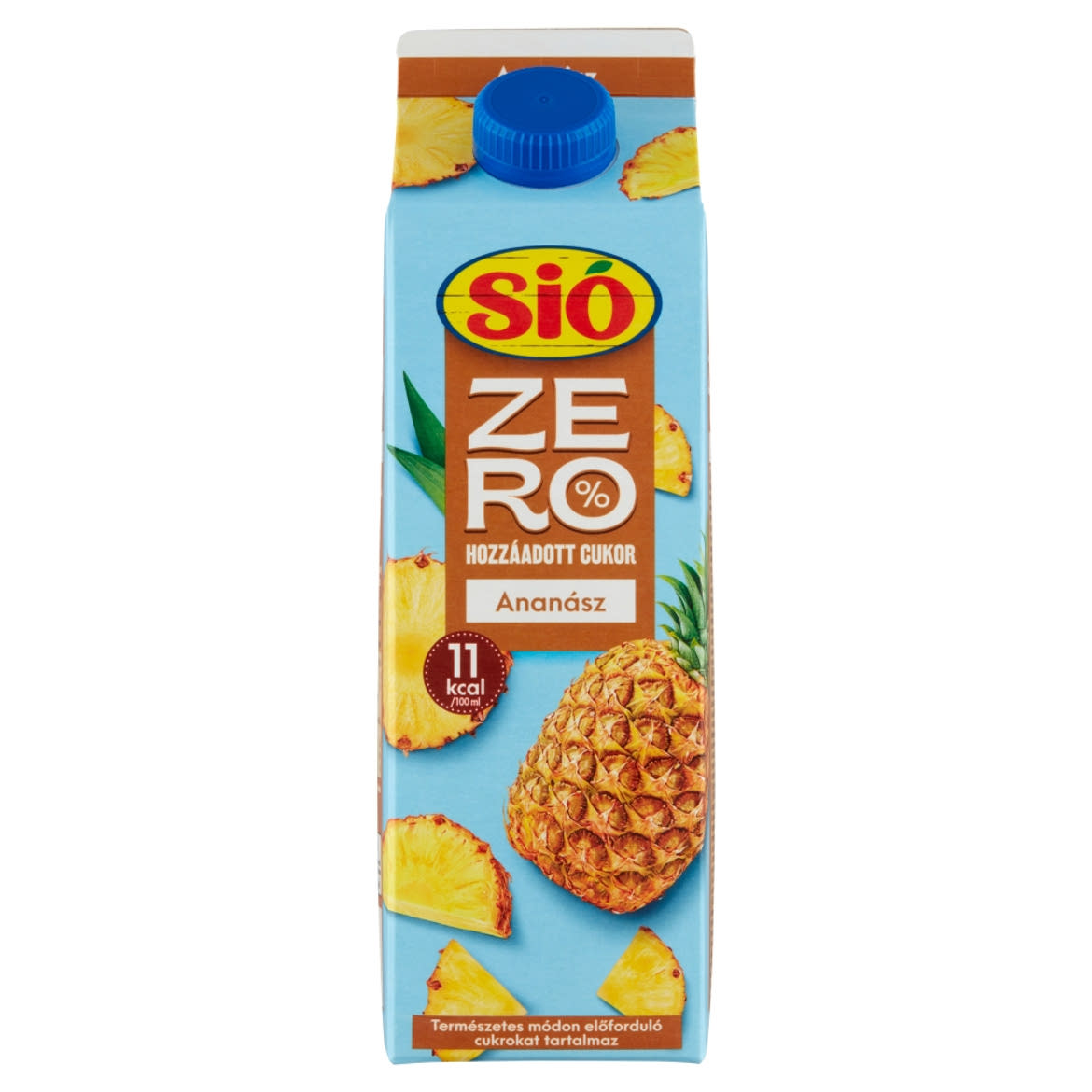Sió Zero édesítőszerekkel készült ananász gyümölcsital
