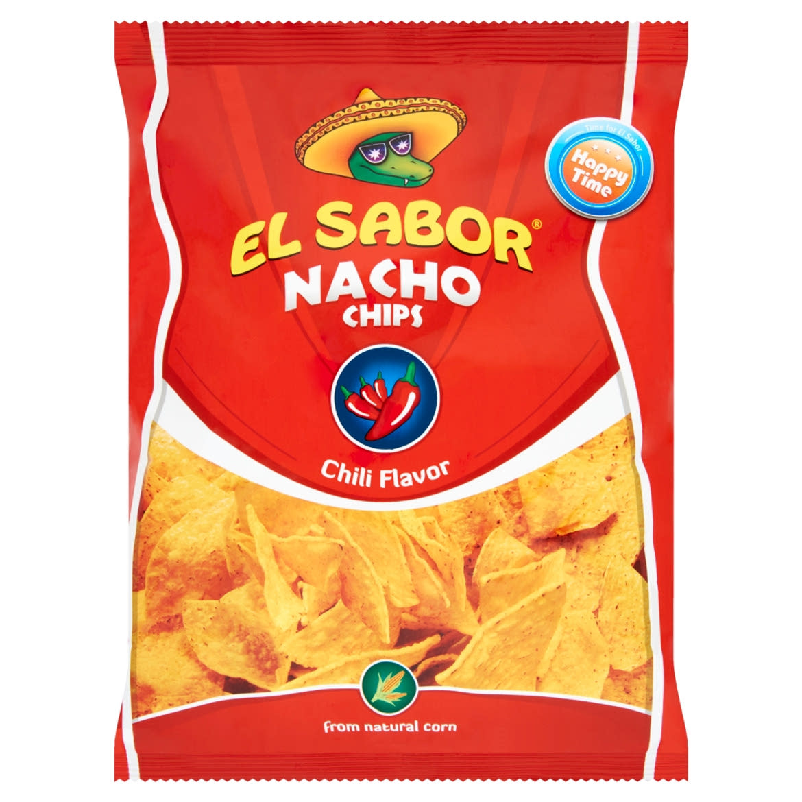 El Sabor nacho chips chili ízesítéssel