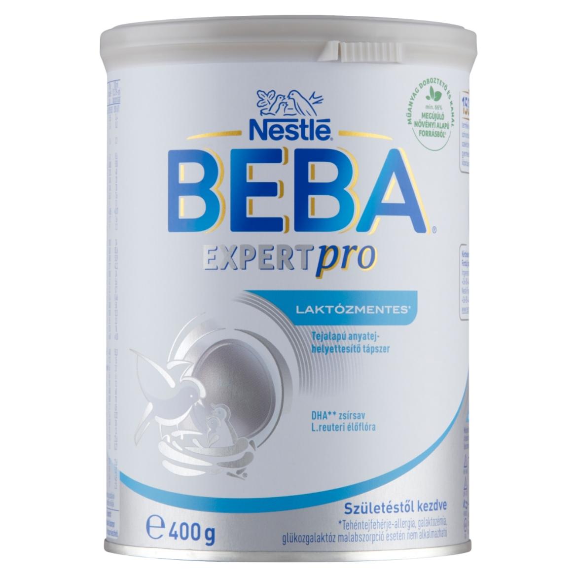 Beba ExpertPro laktózmentes tejalapú anyatej-helyettesítő tápszer születéstől kezdve 400 g