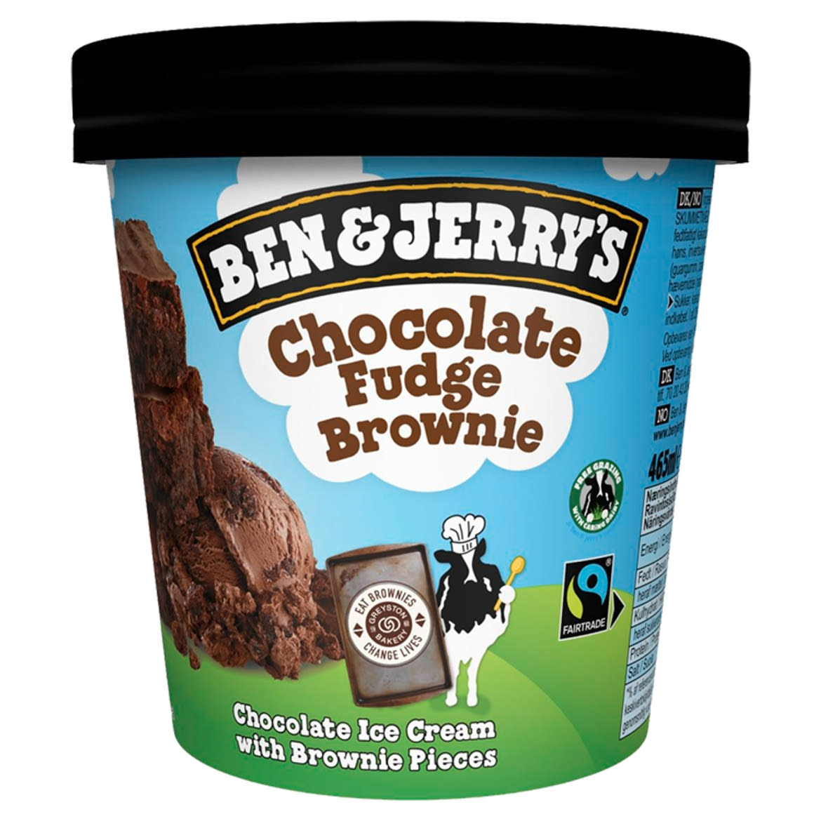 Ben & Jerry's poharas jégkrém Chocolate Fudge Brownie