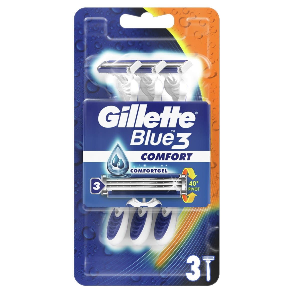 Gillette Blue3 Comfort Eldobható Férfi Borotva