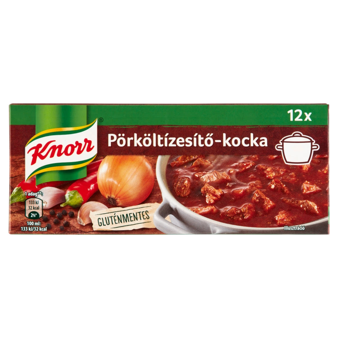 Knorr pörköltízesítő-kocka 12 x