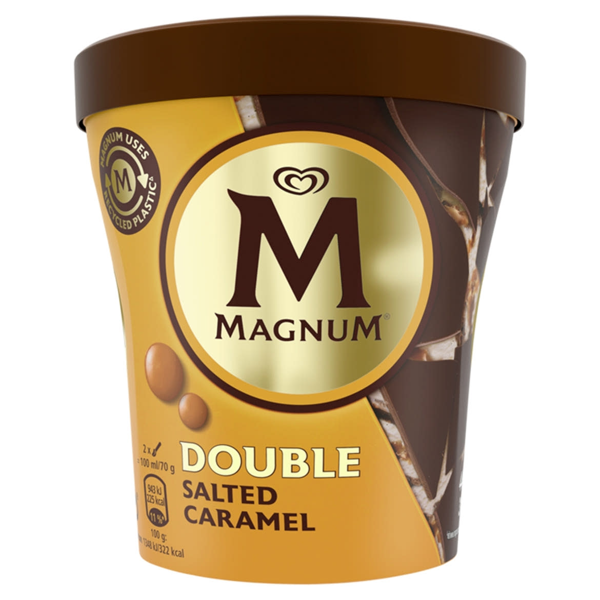 Magnum poharas jégkrém Dupla Sós Karamell