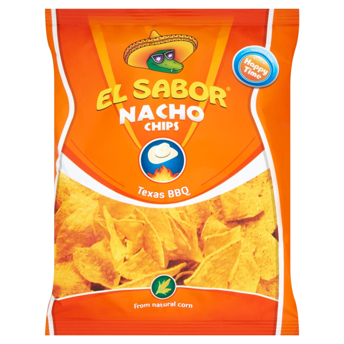 El Sabor barbeque ízesítésű nacho chips