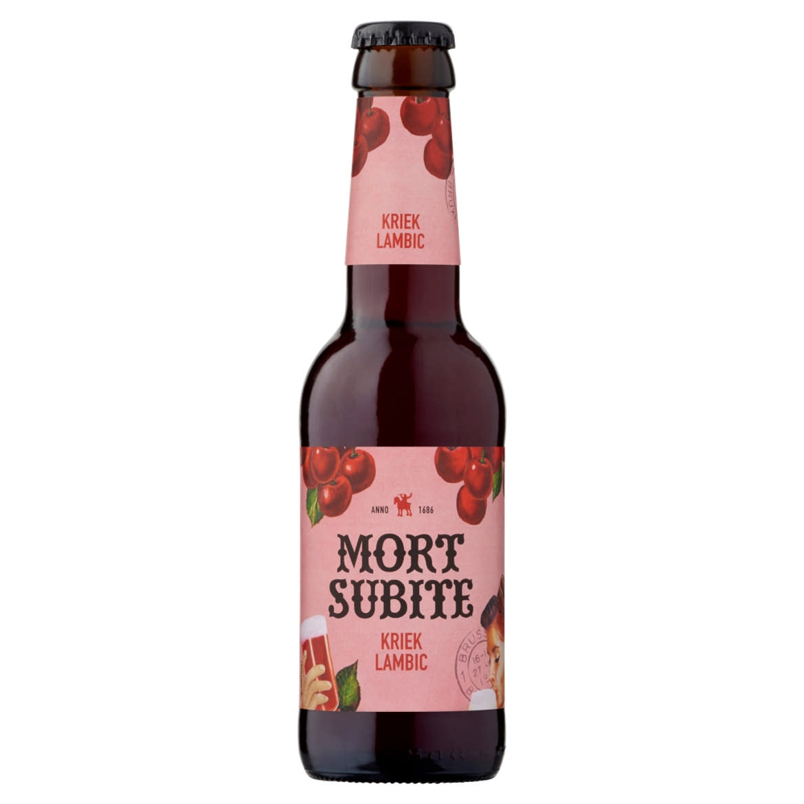 Mort Subite belga meggyes lambic típusú sörkülönlegesség 4%