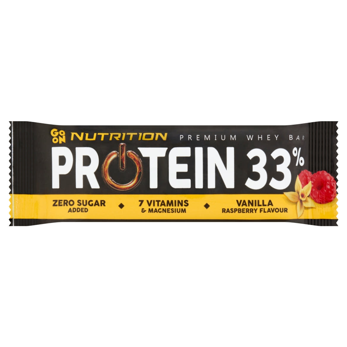Go On Nutrition Protein Bar 33% Salt Vanilla-Raspberry