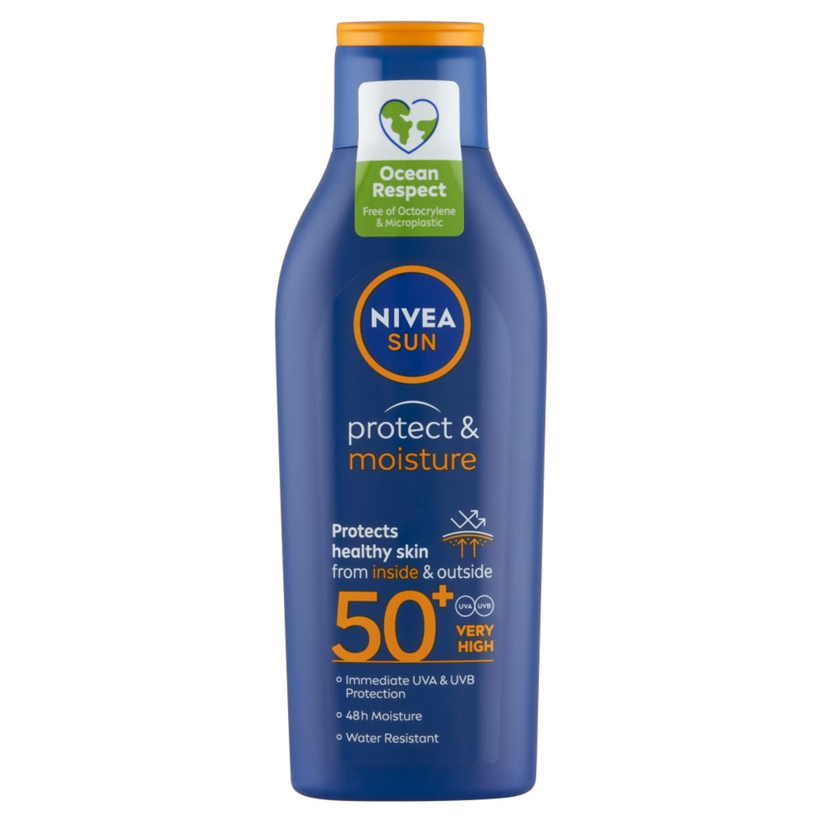 NIVEA SUN Protect & Moisture hidratáló naptej FF50+