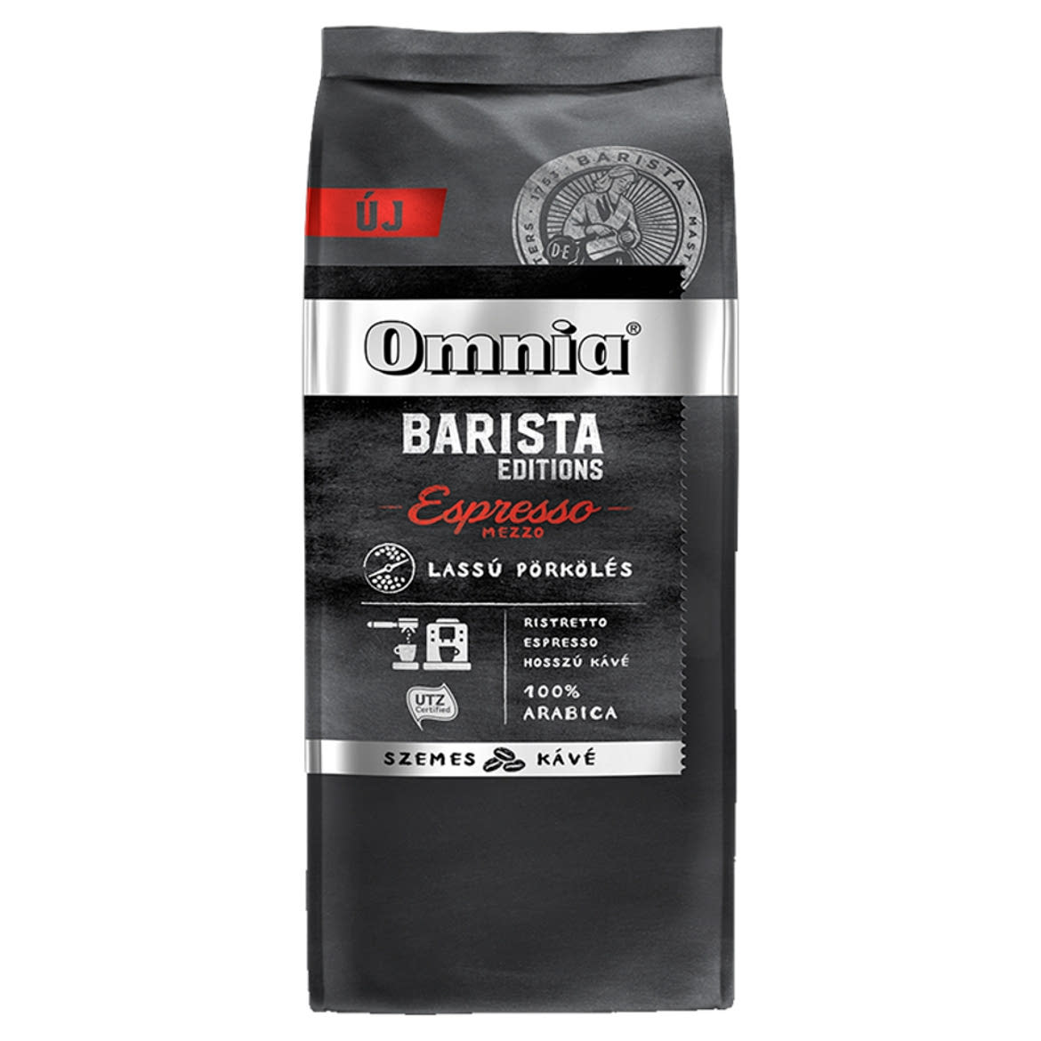 Omnia Barista Editions Espresso Mezzo szemes pörkölt kávé