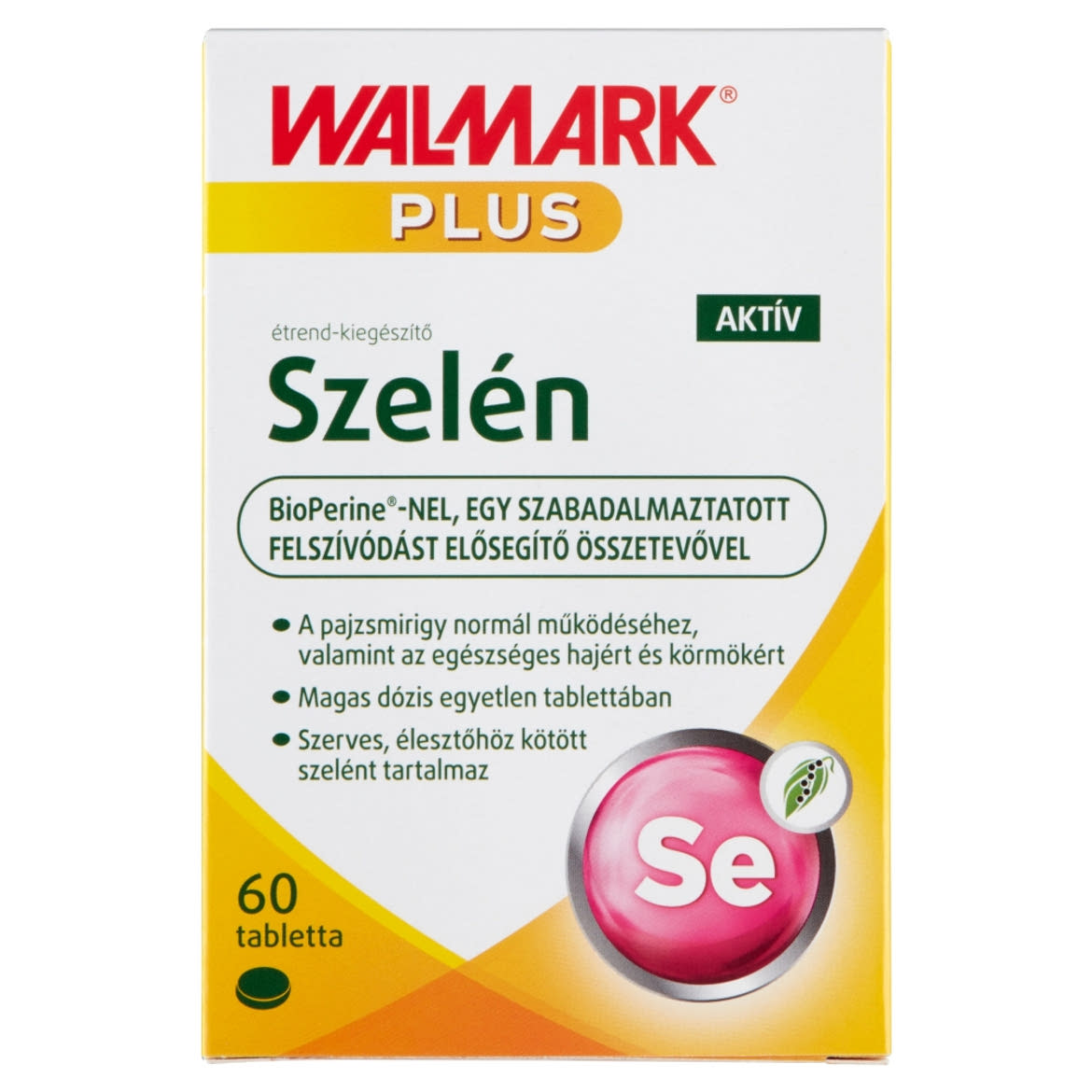 Walmark Szelén Aktív étrend-kiegészítő tabletta