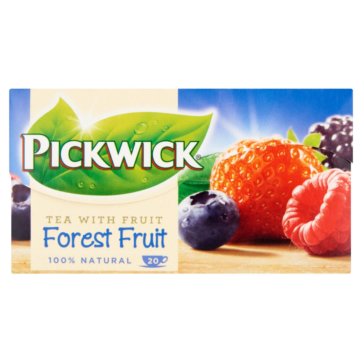Pickwick erdeigyümölcsízű fekete tea