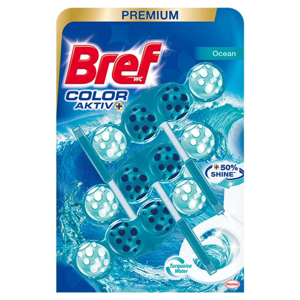 Bref Color Aktiv Ocean WC-frissítő 3 x