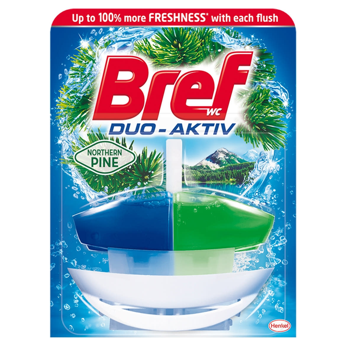 Bref Duo Aktiv Northern Pine WC-frissítő fenyő illattal