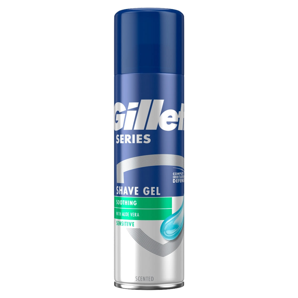 Gillette Series Nyugtató Hatású Borotvazselé Aloe Verával, 200ml