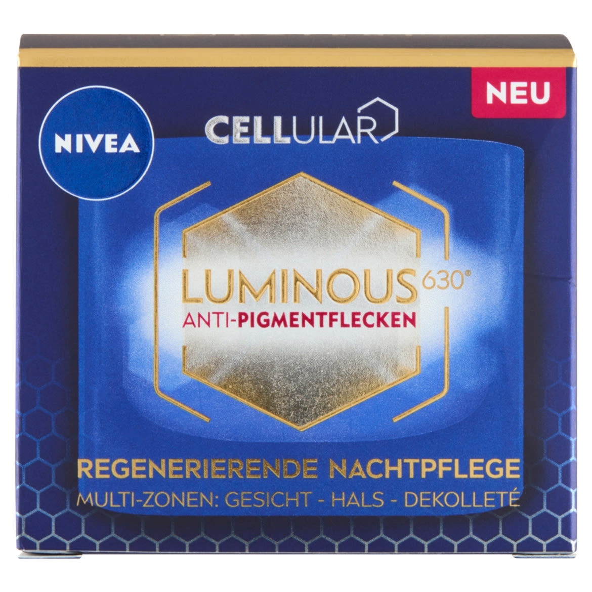 NIVEA Cellular Luminous630® pigmentfoltok elleni éjszakai arckrém