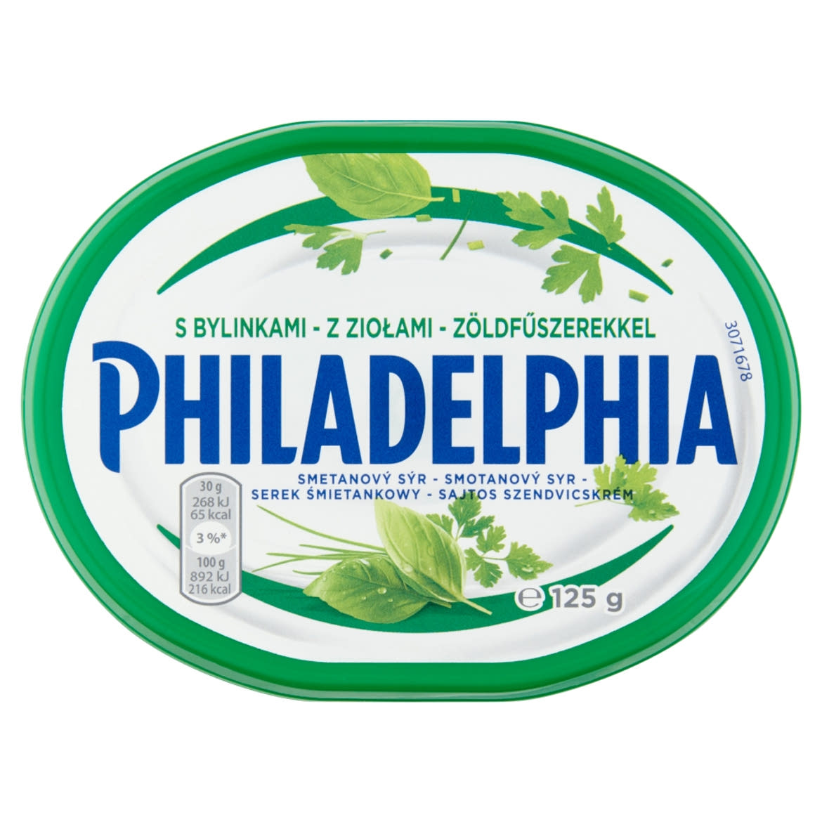 Philadelphia sajtos szendvicskrém zöldfűszerekkel