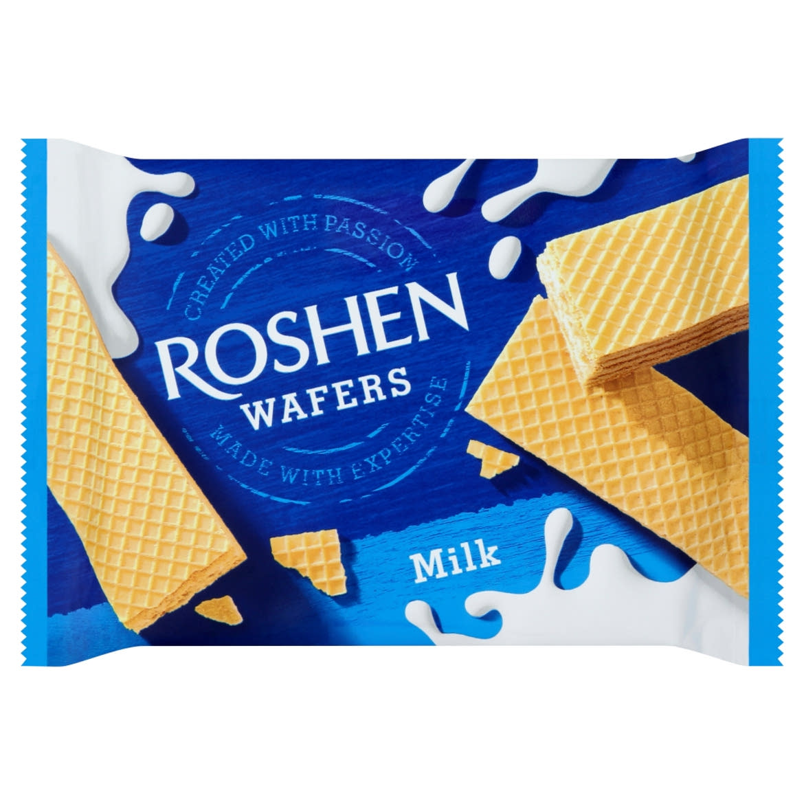 Roshen Wafers tejkrémmel kent ostya