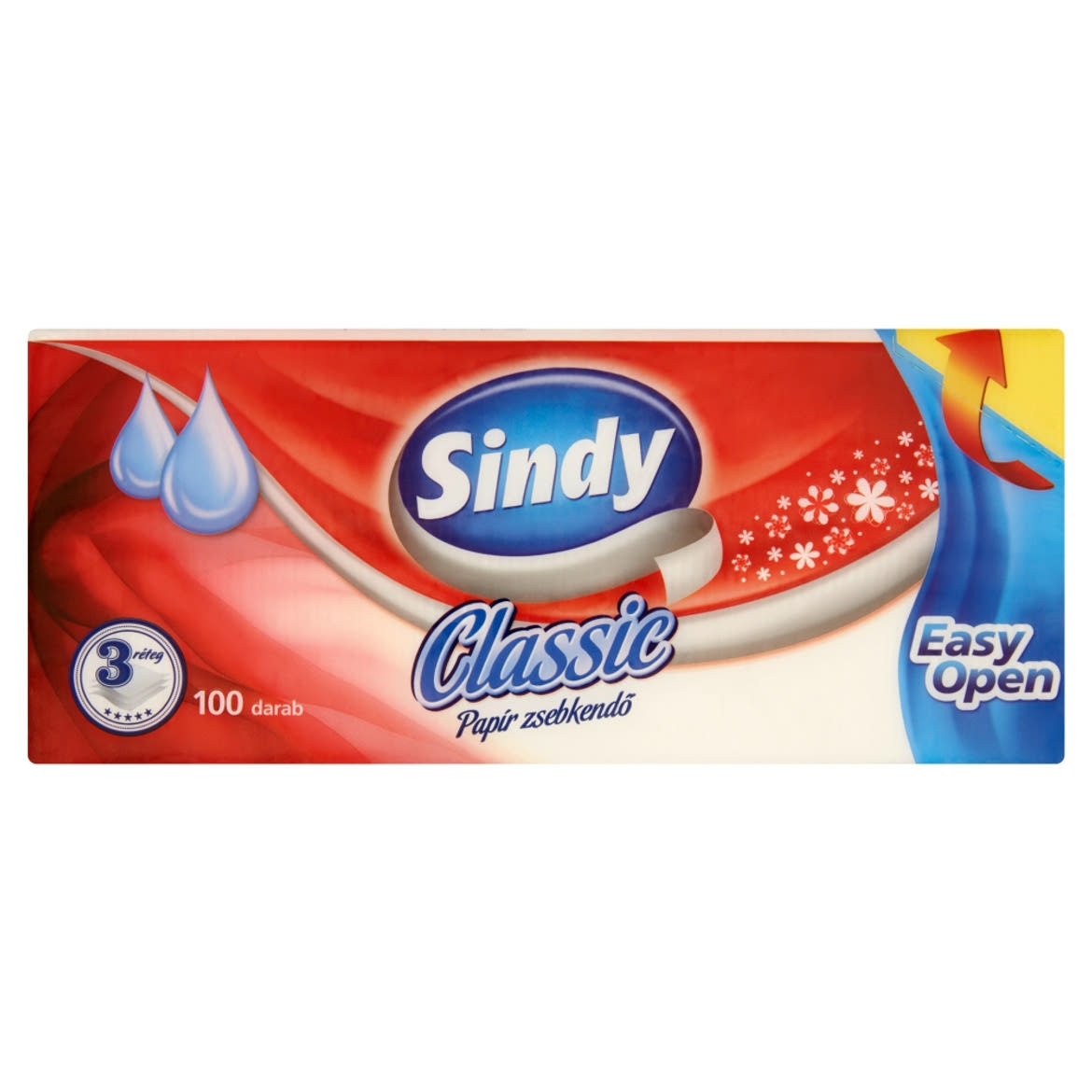 Sindy Classic papírzsebkendő 3 rétegű