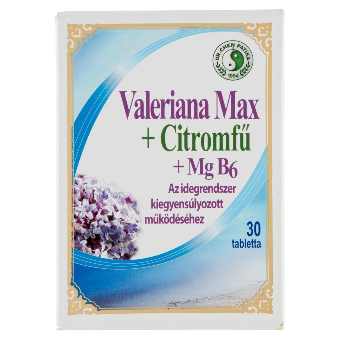Dr. Chen Patika Valeriana Max + Citromfű + Magnézium + B6-vitamin étrend-kiegészítő