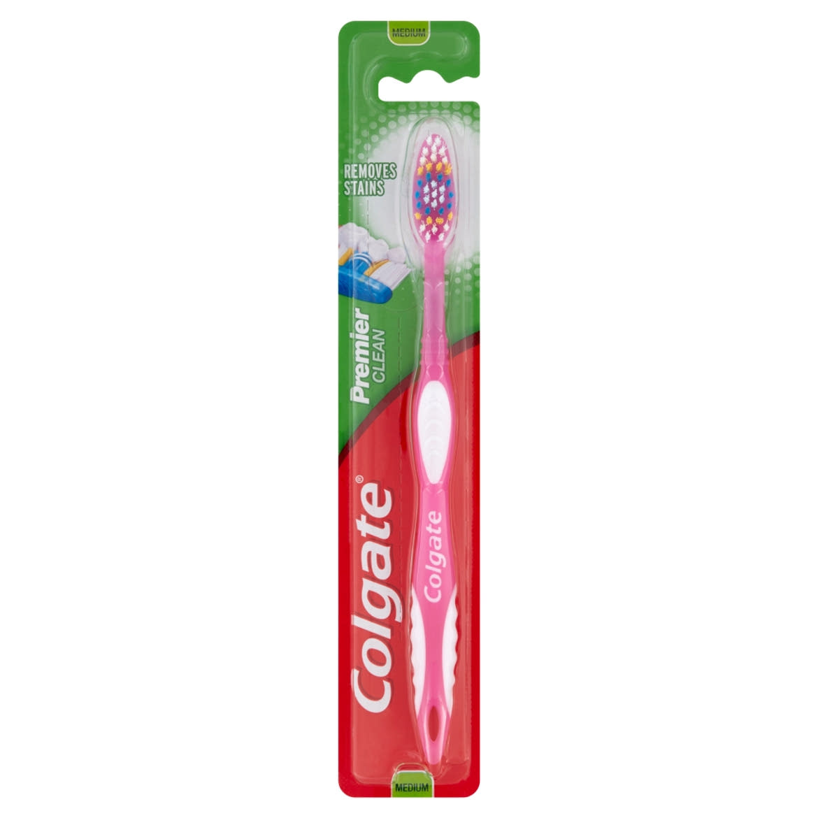 Colgate Premier Clean közepes fogkefe