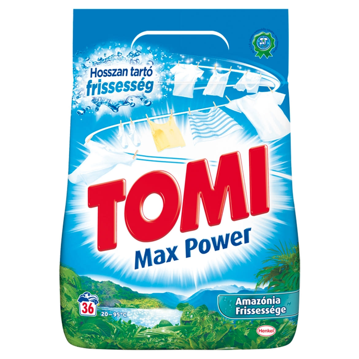 Tomi Amazónia Frissessége mosópor 36 mosás