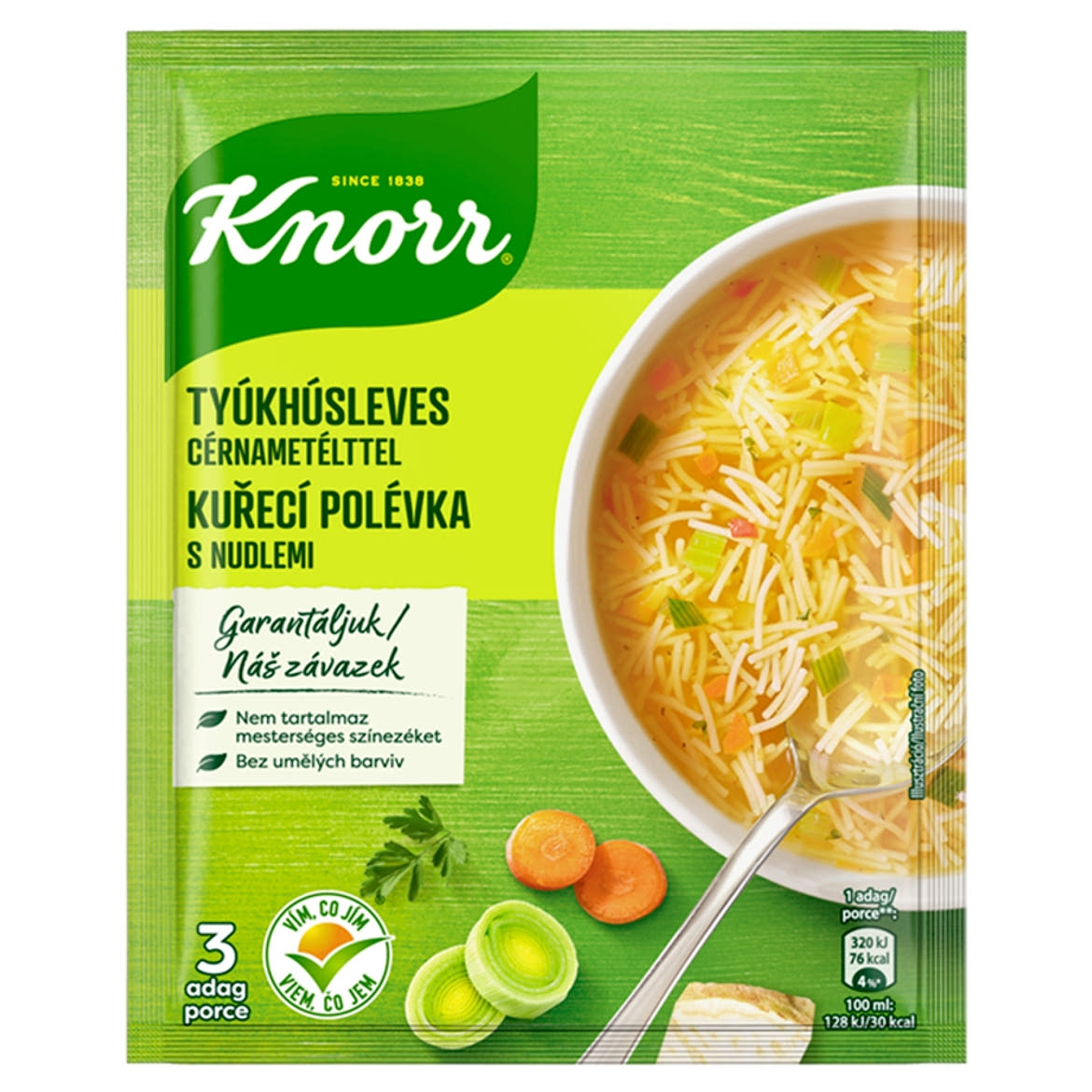 Knorr tyúkhúsleves cérnametélttel